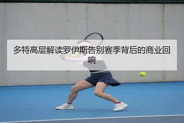 多特高层解读罗伊斯告别赛季背后的商业回响